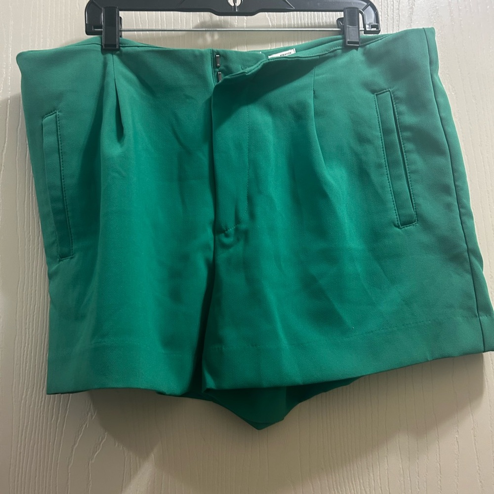 Spring green shorts